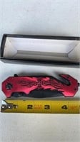 Tactical Spring Assisted Rescue Folding Knife