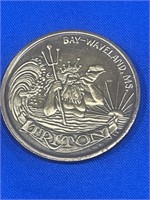 1987 Triton - Triton Circus - Mardi Gras coin