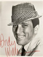 Andy Williams signed photo