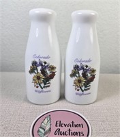 Colorado Wildflowers Salt and Pepper Shakers