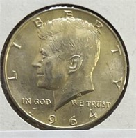 1964D Kennedy Half Dollars MS
