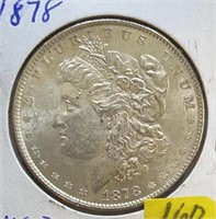 1878 Morgan Silver Dollar MS