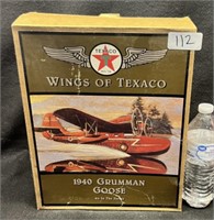 "1940 GRUMMAN GOOSE" TEXACO DIE CAST PLANE