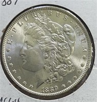 1889  Morgan Silver Dollar MS