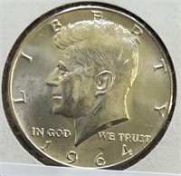 1964 Kennedy Half Dollars Gem BU