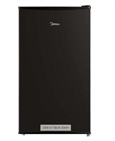 Midea Compact Refrigerator, 3.3 cu ft, Black