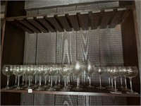 Group of wine glasses