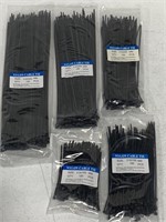 CABLE TIES 300/250/200/150/100MM 100OF EACH