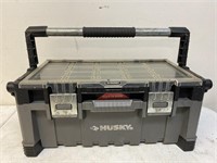Husky plastic toolbox