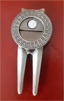 Golf Dime Holder Divot Tool - Dime not included