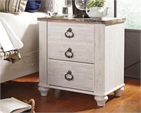 Ashley B267 Willowton Drawer Nightstand