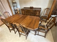 3 Piece Dining Room Suite w/6 Chairs