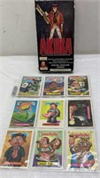 Anime VHS and Garbage Pail Kids stickers