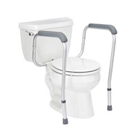 Medline Toilet Safety Rail For Seniors with Easy