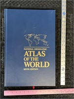 LARGE Atlas of the World Book (6th edition)