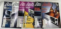 Lot Of 6 80s Audio Magazines