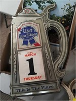 Pabst and rc cola calendars