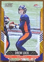 Drew Lock 2021 Score #/575