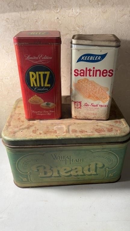 Bread Tin, Ritz Tin, Keebler Tin