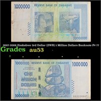 2007-2008 Zimbabwe 1 Million Dollars (ZWR, 3rd Dol