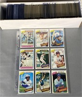 1980 Topps Baseball Card Lot Collection incl Stars