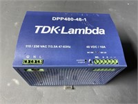 TDK-Lambda - DPP480-48-1 - Power Supply. USED