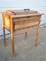 Wooden drink cooler / ice chest