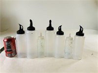 7pcs squeeze bottles