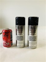 2pcs cans of gloss varnish In good condition
