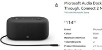 Police Auction: Microsoft Audio Dock