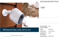 Police Auction: Arlo Outdoor Camera