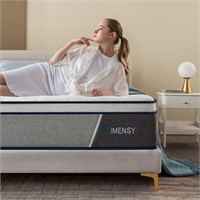 Rimensy King Mattress,14 Inch Hybrid Mattress in a