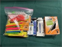 Lots of Pens and Highlighters