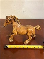 CERAMIC HORSE SCULPTURE