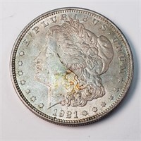 1921 Morgan Silver Dollar