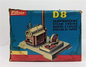 Wilesco D8 Dampfmaschine Steam Engine With Box