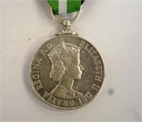 EIIR Colonial Prison Service good conduct medal