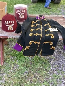 Shriner hats 
And jacket