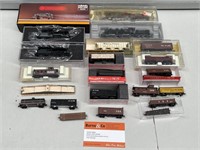 Box Lot of Various Model Miscellaneous Train Parts