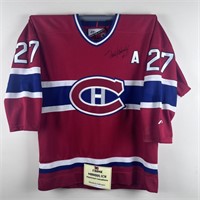 FRANK MAHOVLICH AUTOGRAPHED JERSEY