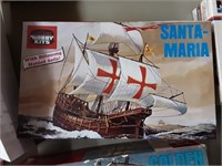 SANTA-MARIA SHIP MODEL VINTAGE SEALED