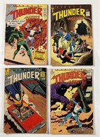 Tower Comics Thunder Agents 4 Issue Lot 1966