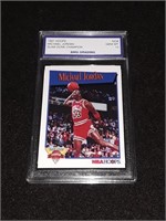 Michael Jordan 1991 Hoops GEM MT 10 Slam Dunk Cham