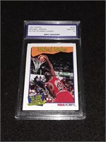 Michael Jordan 1991 Hoops GEM MT 10 Active Scoring