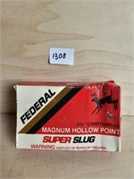 5 Federal 1 ¼ OZ 12/Gauge Magnum Hollow Point Supg
