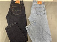 Lot of 2 Levi Men’s Jeans- Size 34x32