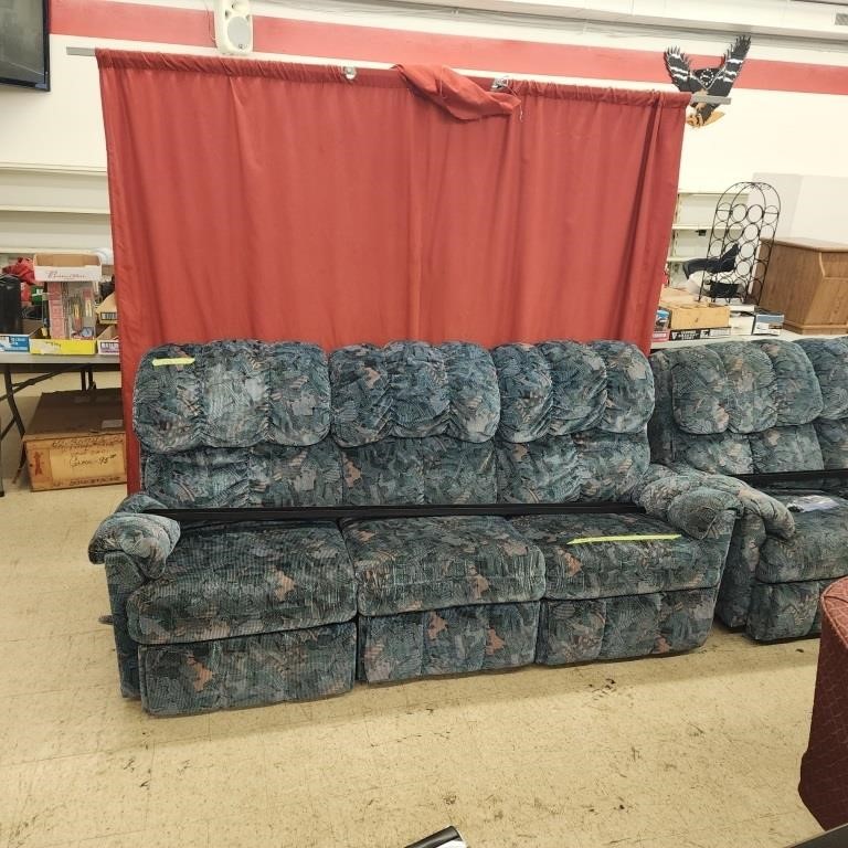 Vintage Sofa & Loveseat. Sofa 84"x32"x36" and