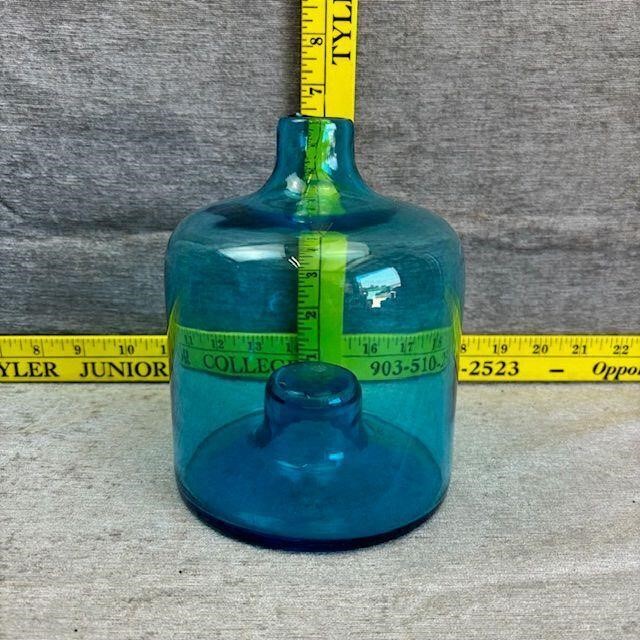 Vintage Timo Sarpaneva Blue Glass vase