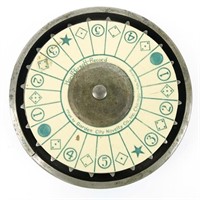 Roulette Wheel Homeograph