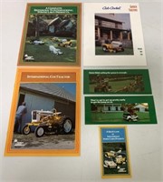 lot of 6 IH Cub Cadet Brochures